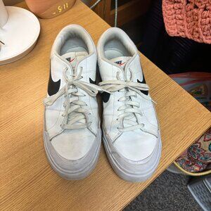 White Nike Legacy Shoes